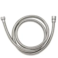 AquaClic Duschbrauseschlauch Super Flexxi Inox  175 - 200 cm - Schlauchlänge: 175 cm - Material: Kautschuk - Messing - Edelstahl - Einsatzort: Dusche - Anschluss: 1/2