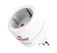 SKROSS Reiseadapter Europe to Switzerland, Italy, Brasil Weiss - Anzahl Pole: 3-polig (geerdet) - USB Ladeanschluss (Output): 0 - Adapter Dose: Europa - Adapter Stecker: Brasilien - Italien - Schweiz - Nachhaltigkeit: Nicht angegeben