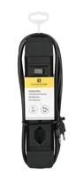 SCHOENENBERGER Steckdosenleiste PRINCIPIO 85.805.3.2SZ 3xT13 horizontal, 2.0m schwarz