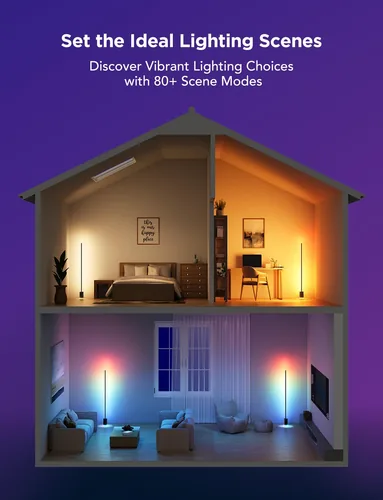 Govee H607C Smart floor lighting Wi-Fi/Bluetooth