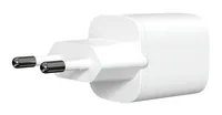 STEFFEN Abzweigstecker 1 x T13, mit USB C 5 V, 3A, 20W - Ladeport Output: 1x USB 20W - Detailfarbe: Weiss - USB Ladeanschluss: 1
