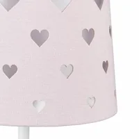 Relaxdays 4052025904258 table lamp E14 Pink