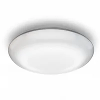 Steinel Deckenleuchte DL Vario Quattro 10 W 3000 K, Silber - Dimmbar: nicht dimmbar - Lichtfarbe: Warmweiss - Farbtemperatur Kelvin: 3000 K - Leuchtenfarbe: Silber - Lichtausbeute: 100 lm/W - Gesamtleistung: 10 W