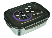Scooli Lunchbox Edelstahl Wednesday 550 ml - Materialtyp: Metall - Unterteilungsmöglichkeit: Nein - Material: Edelstahl - Detailfarbe: Transparent - Silber - Spülmaschinenfest: Ja - Set: Nein