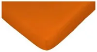 Night Fashion Fixleintuch Jerry 140-160 x 200 cm, Orange - Eigenschaften: Keine Eigenschaft - Zertifikate: Keine Zertifizierung - Grösse: 140-160 x 200 cm - Matratzenhöhe bis: 25 cm - Detailfarbe: Orange - Trocknergeeignet: Ja