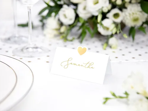 PartyDeco WS10-019ME-KARTON seating card 40 pc(s)