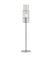 Markslöjd Tischleuchte Tubo 1L, E14, 65 cm, Nickel - Betriebsart: Netzbetrieb - Lampensockel: E14 - Smart Home: Nicht kompatibel - Zusätzliche Ausstattung: Ein/Aus-Schalter - Anwendungsbereich: Indoor - Gesamtleistung: 40 W