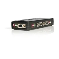 StarTech.com 4 Port VGA / USB KVM Switch inkl. Kabel und Audio