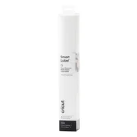 Cricut Folie Smart Label auflösbar 33 x 61 cm - Geeignet für Drucker: Nein - Detailfarbe: Weiss - Aussenanwendung: Nein - Selbstklebend: Ja - Aufbügelbar: Nein - Folientyp: Bastelfolie