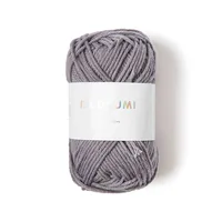 Rico Design Wolle Creative Ricorumi DK 25 g, Mausgrau - Packungsgrösse: 1 Stück - Länge: 57.5 m - Material: Baumwolle - Detailfarbe: Mausgrau - Waschbar bei: 30 °C - Nadelstärke: 3 mm - 4 mm