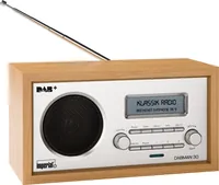 Imperial DAB+ Radio Dabman 30 Braun - Widerstandsfähigkeit: Keine Angabe - Radio Tuner: DAB+ - FM - Stromversorgung: Netzbetrieb - Detailfarbe: Braun - Streaming Formate: Keine - Ausstattung: Weckfunktion