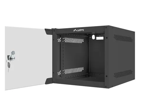 Lanberg WF10-2304-10B rack cabinet 4U Wall mounted rack Black