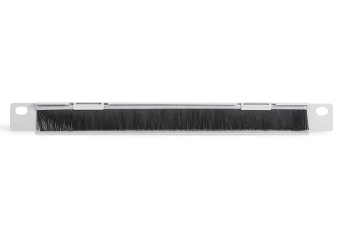 DIGITUS Kabelbürstenleiste 0,5HE 10"" 254mm grau