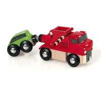 BRIO Abschleppwagen Auto - Kategorie: Fahrzeuge & Anhänger - Altersempfehlung ab: 3 Jahren - Material: Buche - FSC®-Holz - Kunststoff - Magnet - Metall - Nachhaltigkeit: FSC®