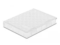 Delock Schutzgehäuse für 2.5? HDD / SSD Transparent - Zubehörtyp: Aufbewahrung