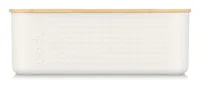 Bodum 11740-913 bread box Rectangular White Bamboo, Plastic