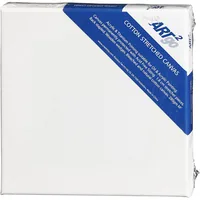 Creativ Company Keilrahmen 20 x 20 cm, Weiss, 80 Stück - Format: 20 x 20 cm cm - Material: Baumwolle