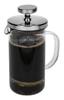 FURBER Kaffeebereiter 0.35 l, Schwarz/Transparent - Materialtyp: Glas - Material: Borosilikatglas - Zubereitungssystem: French Press - Detailfarbe: Transparent - Schwarz - Anzahl Tassen: 3 × - Fassungsvermögen: 0.35 l