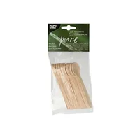 Papstar Einweg-Kaffeelöffel Pure 25 Stück Braun - Produkttyp: Einweg-Kaffeelöffel - Materialtyp: Holz - Material: Holz - Detailfarbe: Braun - Verpackungseinheit: 25 Stück