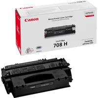 Canon Toner CRG 708H / 0917B002 Black - Druckleistung Seiten: 6000 × - Toner/Tinte Farbe: Black - Originalprodukt: Ja - Rainbow Kit: Nein