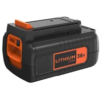 BLACK+DECKER Akku BL2536 36 V 2,5 Ah - Akkusystem: BLACK+DECKER 36V-System - Zubehörtyp: Akku - Akkukapazität: 2.5 Ah - Spannung: 36 V - Kapazität Wattstunden: 90 Wh - Akkutyp: Lithium-Ion (Li-Ion)