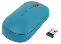 Leitz Workplace Maus Cosy Kabellose Sanftes Blau - Maus-Typ: Standard - Bedienungsseite: Universal - Maus Features: Abwasch-/desinfizierbar - Detailfarbe: Blau - Eisblau - Schnittstelle: Bluetooth - USB-A - Verbindungsart: Kabellos
