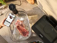 Anova Sous-Vide Cooker 3.0 1100W, 8 l/min - Detailfarbe: Schwarz - Silber - Ausstattung: Timer - Uhr / Zeitanzeige - Funktionen: Dampfgaren - Kochen - Leistung: 1100 W