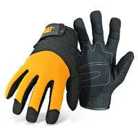 CAT Arbeitshandschuh synthetisch, XL, Schwarz/Gelb - Zielgruppe: Unisex - Grösse: XL - Produkttyp: Arbeitshandschuhe - Grössensystem: EU - Grössentyp: Normalgrösse