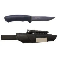 morakniv Survival Knife Bushcraft (C) Schwarz - Funktionen: Schleifstein - Feuerstarter - Grosse Klinge - Klingenlänge: 109 mm - Eigenschaften: Keine Eigenschaft - Zertifikate: Keine Zertifizierung - Zusammenklappbar: Nein - Farbe: Schwarz