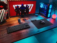 Logitech Gaming-Mausmatte Powerplay 2 Schwarz - Tiefe: 344 mm - Breite: 284 mm - Detailfarbe: Schwarz - Form: Eckig - Höhe: 1.3 mm - 3.5 mm - 10.5 mm - 2.2 mm - Handgelenkauflage: Nein