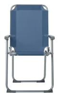 KOOR Campingstuhl Comodo Blu, 2 Stück - Tiefe: 54 cm - Zielgruppe: Erwachsene - Breite: 60 cm - Breite (Packmass): 65 cm - Tiefe (Packmass): 54 cm - Höhe (Packmass): 9 cm