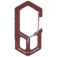 Gerber Karabiner Tool Drab Rot - Nachhaltigkeit: Nicht angegeben - Einsatzbereich Klettern: Keines - Farbe: Rot - Kletterkarabiner: Nein - Bruchkraft min.: 0 kN - Belastbarkeit längs: 0 kN
