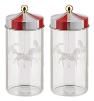 Alessi Circus Gewürzbehälter 2-Set MW68S2