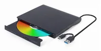 Gembird DVD-USB-031 External USB DVD drive, black