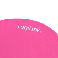Logilink Mauspad Silcon Wrist pink