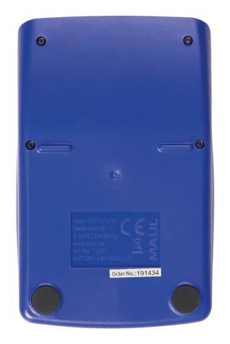 MAUL MJ 450 Taschenrechner Tasche Display-Rechner Blau
