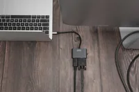 DIGITUS Adapter USB-C St. -> VGA Bu. DP Bu. 4K30Hz 20cm