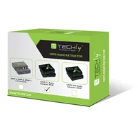 Techly HDMI Audio-Extractor LPCM 7.1 4K, UHD, 3D