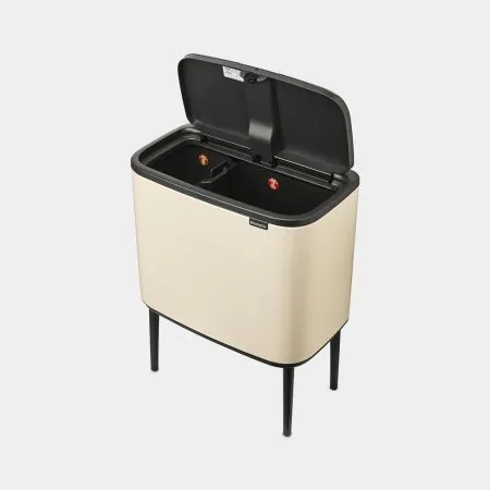 Brabantia Mülleimer Bo Touch Bin 11 + 23 L Soft Beige
