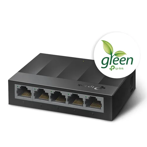 TP-LINK LiteWave 5Port Gigabit Switch LS1005G Desktop Plastic Case