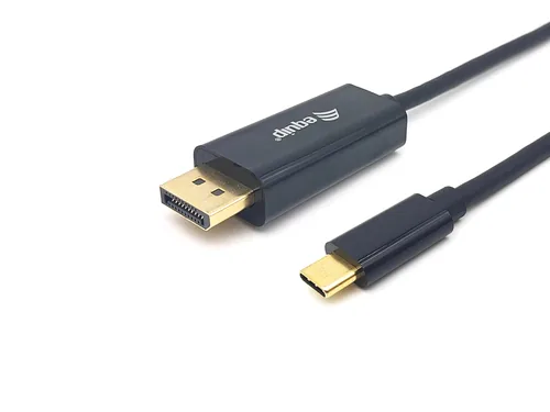 Equip Adapter - USB-C (M) - DisplayPort (M) - 1m - Black