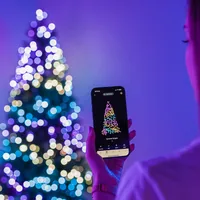Twinkly Strings USB-C Pearls Guirlande lumineuse intelligente Wi-Fi/Bluetooth
