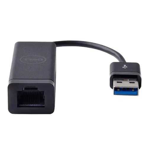 Dell Netzwerk-Adapter USB-A 3.0 zu RJ45 (PXE) USB 3.0 - Schnittstellen: RJ-45 (LAN) - Schnittstellengeschwindigkeit: 10/100/1000 Mbit/s - Formfaktor: Extern - Anschlussart: USB 3.0 - Anwendungsbereich: Home - Business