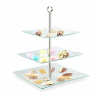 Relaxdays 10032080 Plat et assiette de service