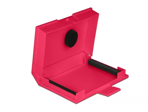 DELOCK Schutzbox für 3.5"" HDD rot
