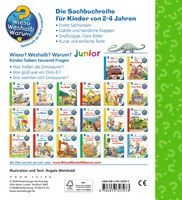Ravensburger Kinder-Sachbuch WWW Die Dinosaurier - Sprache: Deutsch - Altersempfehlung ab: 2 Jahren - Einband: Hardcover - Anzahl Seiten: 16 - Thema: Entdecken und Wissen - Altersgruppe: Kleinkinder