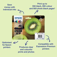 EPSON Tintenpatrone 202 yellow T02F440 XP-6000/6005 300 Seiten