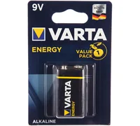 Varta ENERGY 9 V industrial rechargeable battery Alkaline