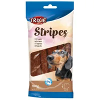 TRIXIE Stripes with lamb - Dog treat - 100g