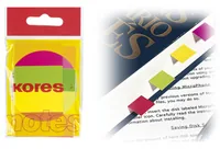 Kores Page Marker Papier 50 Stück pro Block - Verpackungseinheit: 4 Stück - Detailfarbe: Mehrfarbig